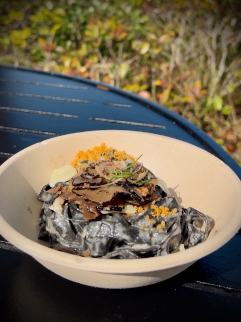 Squid ink pasta