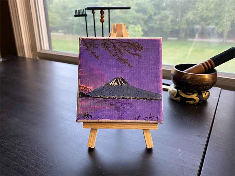 Painting of Mount Fuji